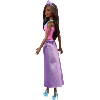 Mattel Barbie Πριγκιπικό Φόρεμα Μωβ Φούστα HGR00 / HGR02 194735055777