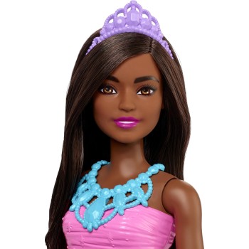 Mattel Barbie Πριγκιπικό Φόρεμα Μωβ Φούστα HGR00 / HGR02 194735055777