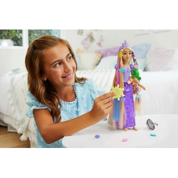 Mattel Disney Princess Ραπουνζέλ Ονειρικά Μαλλιά HLW18 194735120437