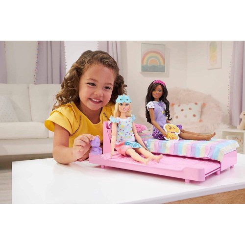 Mattel Barbie Bedtime Η Πρώτη Μου Barbie- Σετ Υπνοδωμάτιο HMM64 194735131624