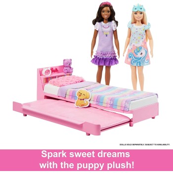 Mattel Barbie Bedtime Η Πρώτη Μου Barbie- Σετ Υπνοδωμάτιο HMM64 194735131624
