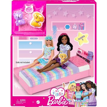 Mattel Barbie Bedtime Η Πρώτη Μου Barbie- Σετ Υπνοδωμάτιο HMM64 194735131624