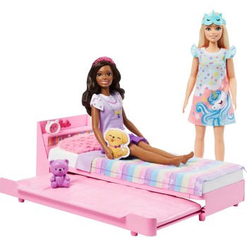 Mattel Barbie Bedtime Η Πρώτη Μου Barbie- Σετ Υπνοδωμάτιο HMM64 194735131624