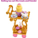 Mattel Disney Princess Toys, Belle Doll With Shiny Clothing, Tea Cart, Friends HLW20 194735120475