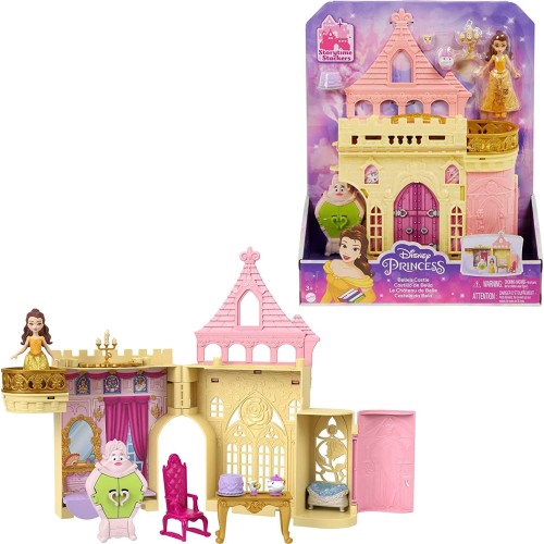 Mattel Disney Princess Μινι Κούκλες- Το Παλάτι Της Πεντάμορφης HLW94 194735121090