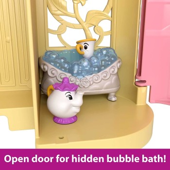Mattel Disney Princess Μινι Κούκλες- Το Παλάτι Της Πεντάμορφης HLW94 194735121090