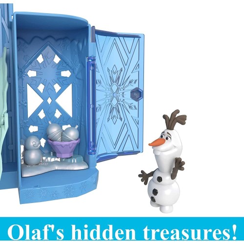 Mattel Frozen Elsas Snowy Μινι Κούκλες - Το Παλάτι Της Έλσα HLX01 194735121298