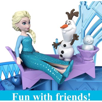 Mattel Frozen Elsas Snowy Μινι Κούκλες - Το Παλάτι Της Έλσα HLX01 194735121298