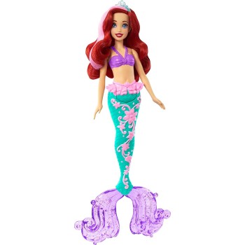 Mattel Disney Princess Toys, Ariel Mermaid Doll With Color-Change Hair And Tail HLW00 194735120239