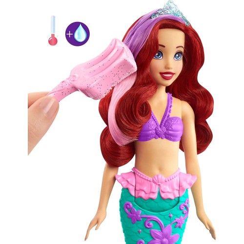 Mattel Disney Princess- Αριέλ Color Change HLW00 194735120239