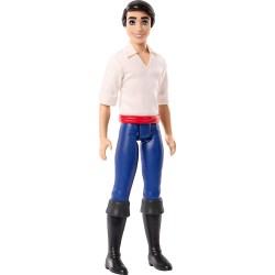 Mattel Disney Princess Toys, Posable Prince Eric Fashion Doll In Signature Look HLV96 / HLV97 194735120147