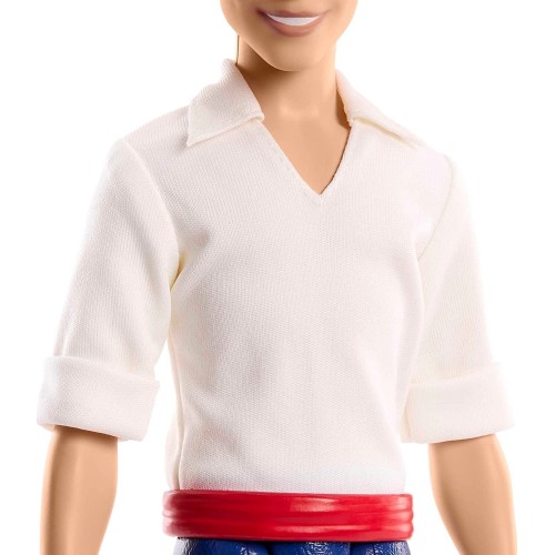 Mattel Disney Princess Toys, Posable Prince Eric Fashion Doll In Signature Look HLV96 / HLV97 194735120147