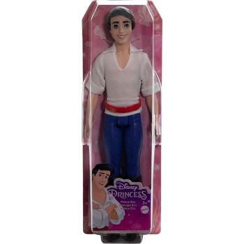 Mattel Disney Princess Toys, Posable Prince Eric Fashion Doll In Signature Look HLV96 / HLV97 194735120147