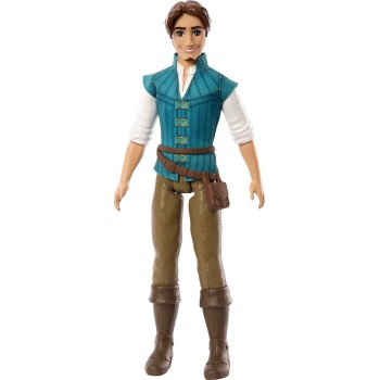Mattel Disney Princess Toys, Posable Flynn Rider Πρίγκιπας HLV96 / HLV98 194735120185