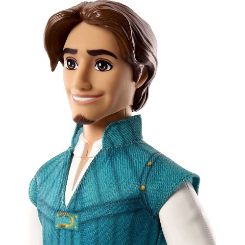Mattel Disney Princess Toys, Posable Flynn Rider Fashion Doll In Signature Look HLV96 / HLV98 194735120185