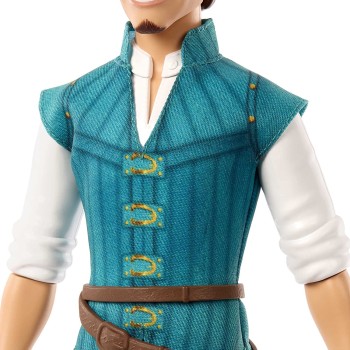Mattel Disney Princess Toys, Posable Flynn Rider Fashion Doll In Signature Look HLV96 / HLV98 194735120185