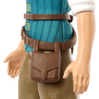 Mattel Disney Princess Toys, Posable Flynn Rider Fashion Doll In Signature Look HLV96 / HLV98 194735120185