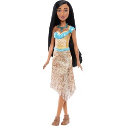 Mattel Disney Princess Dolls Pochantas Posable Fashion Doll With HLW02 / HLW07 194735120369