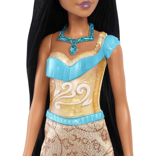 Mattel Disney Princess Dolls Pochantas Posable Fashion Doll With HLW02 / HLW07 194735120369