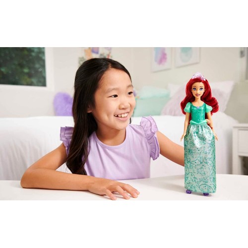 Mattel Disney Princess Dolls Άριελ Βασική Κούκλα HLW02 / HLW10 194735120338