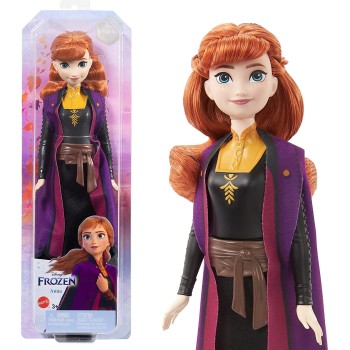 Mattel Disney Frozen Toys, Άννα Βασική Κούκλα HLW46 / HLW50 194735120840