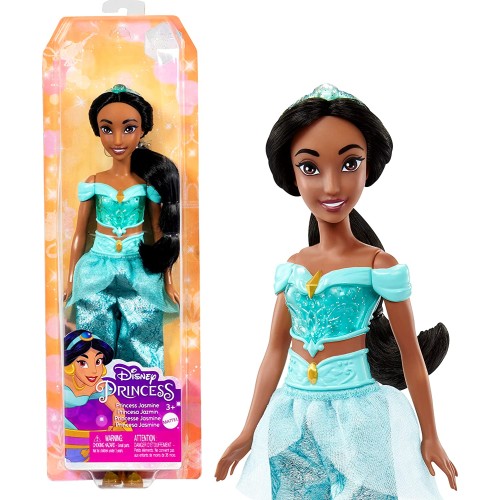 Mattel Disney Princess Jasmine Βασικές Κούκλες 30 εκ. HLW02 / HLW12 194735120246