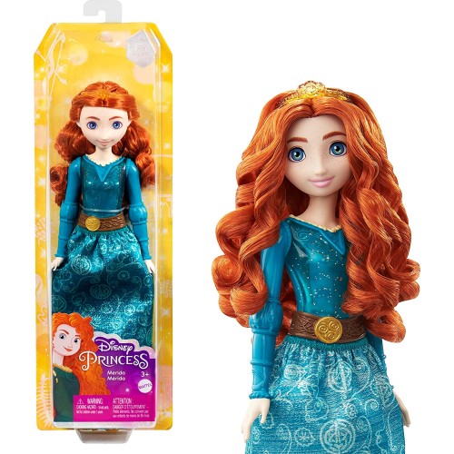 Mattel Disney Princess Merida Βασικές Κούκλες 30 εκ. HLW02 / HLW13 194735120314