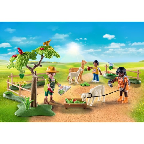 Playmobil Country Βόλτα Στην Εξοχή Με Τα Αλπακά 71251 4008789712516
