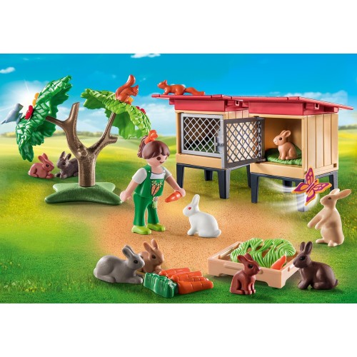 Playmobil Country Κουνελόσπιτο 71252 4008789712523