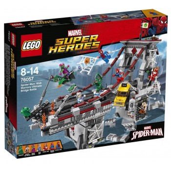 LEGO Super Heroes Σπάιντερ Μαν: Η Τελική Μάχη Στη Γέφυρα Με Τους Πολεμιστές Του Ιστού 76057 5702015597708
