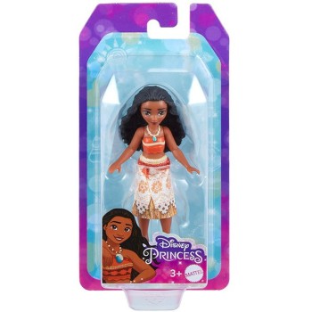 Mattel Disney Princesses Articulated Μίνι Κούκλα Βαιάνα 9 εκ. HLW69 / HPG69 194735158447