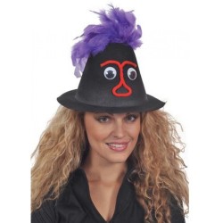 maskarata Hat with Purple Hair Σ510164 5206322001892