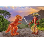 Playmobil Dinos Duopack Εξερευνητής Και T-Rex 71206 4008789712066