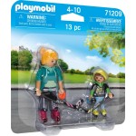 Playmobil Sports And Action Duopack Παίκτες Roller Hockey 71209 4008789712097