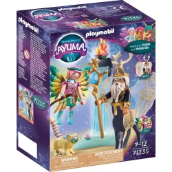 Playmobil Ayuma Abjatus With Knight Fairy Hildi 71235 4008789712356