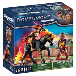 Playmobil Novelmore Burnham Raiders - Ιππότης Και Άλογο Της Φωτιάς 71213 4008789712134