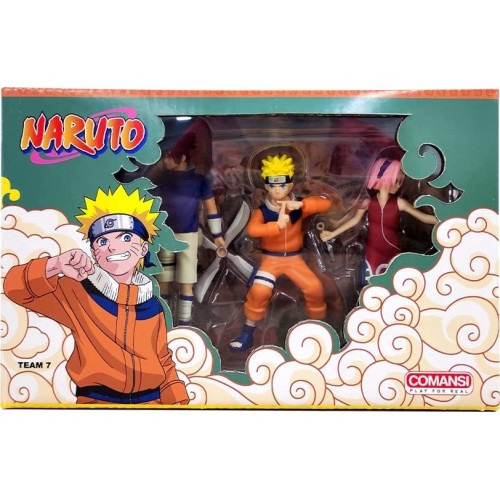 COMANSI Naruto Μινιατούρες σετ δώρου 3 τεμ. Naruto, Sasuke And Sakura 90349 8412906903491