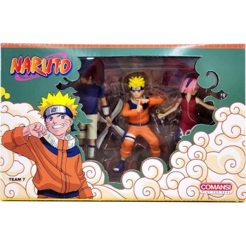 COMANSI Naruto Μινιατούρες σετ δώρου 3 τεμ. Naruto, Sasuke And Sakura 90349 8412906903491