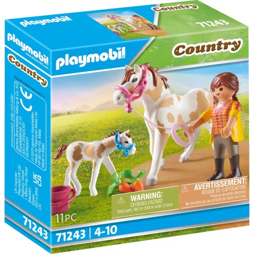 Playmobil Country Horse With Foal 71243 4008789712431