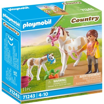 Playmobil Country Horse With Foal 71243 4008789712431