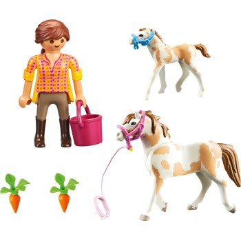 Playmobil Country Horse With Foal 71243 4008789712431