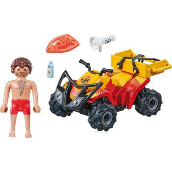 Playmobil City Action Ναυαγοσώστης Με Γουρούνα 4X4 71040 4008789710406