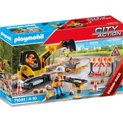 Playmobil City Action Road Construction 71045 4008789710451