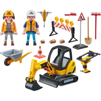 Playmobil City Action Road Construction 71045 4008789710451