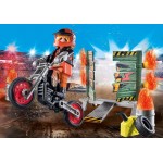 Playmobil Starter Pack Stunt Show Ακροβατικά Με Μηχανή Motocross 71256 4008789712561