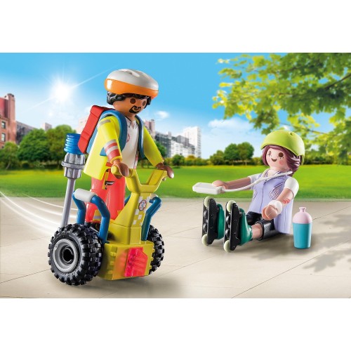 Playmobil City Life Starter Pack Rescue With Balance Racer 71257 4008789712578