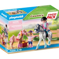 Playmobil Country Starter Pack Φροντίζοντας Τα Άλογα 71259 4008789712592