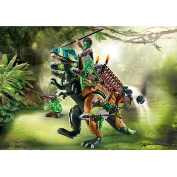 Playmobil Dino Rise - Δεινοσαυροι T-Rex Και Εξερευνητής 71261 4008789712615