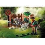 Playmobil Dino Rise - Δεινοσαυροι Μωρό Σπινόσαυρος Και Λαθροκυνηγός 71265 4008789712653
