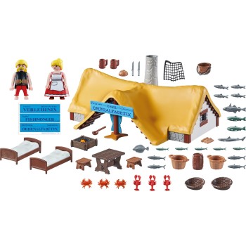 Playmobil Asterix Hut Of Unhygienix 71266 4008789712660